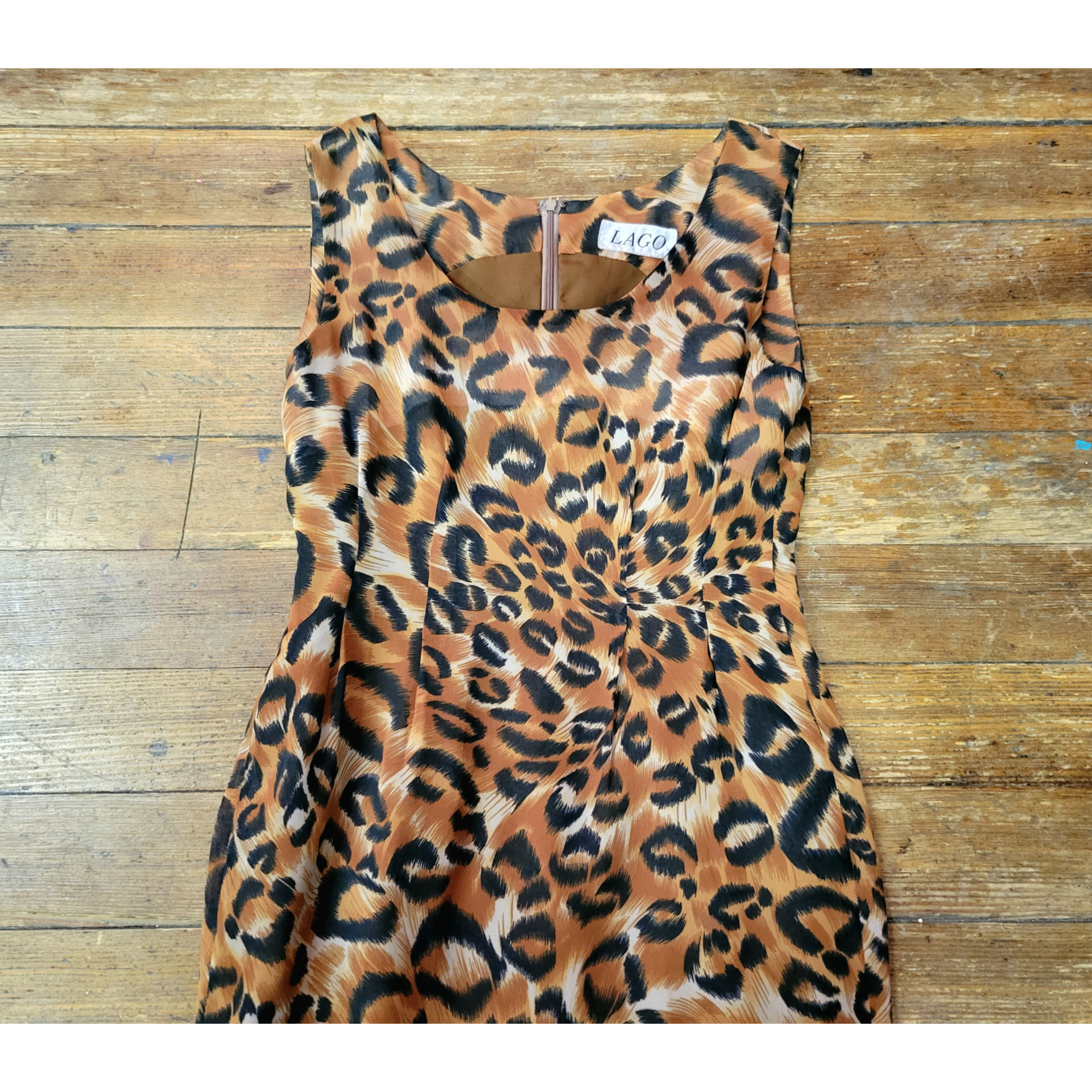 Mini cheetah print dress best sale